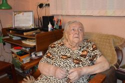 Ветеран войны Рива Лейбовна Владовская